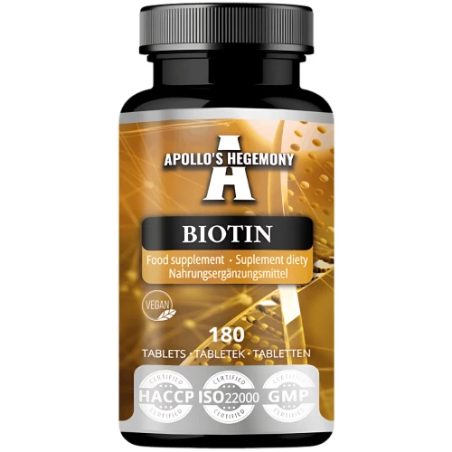 Apollo's Hegemony - Biotin - 180 tabletek Apollo's Hegemony - Biotin - 180 tabletek
